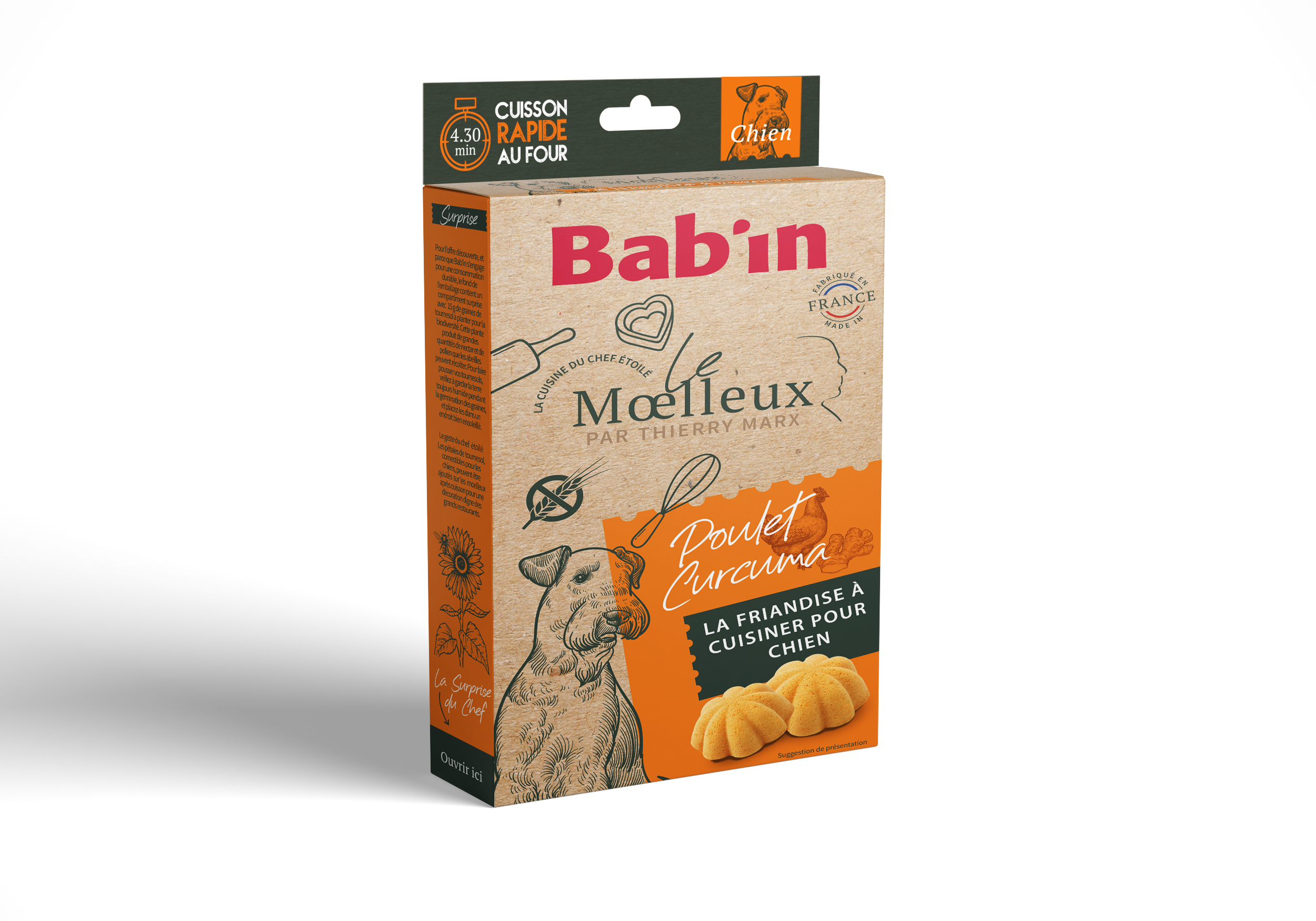 LE MOUELLEUX PACK CHIEN POULET/CURCUMA