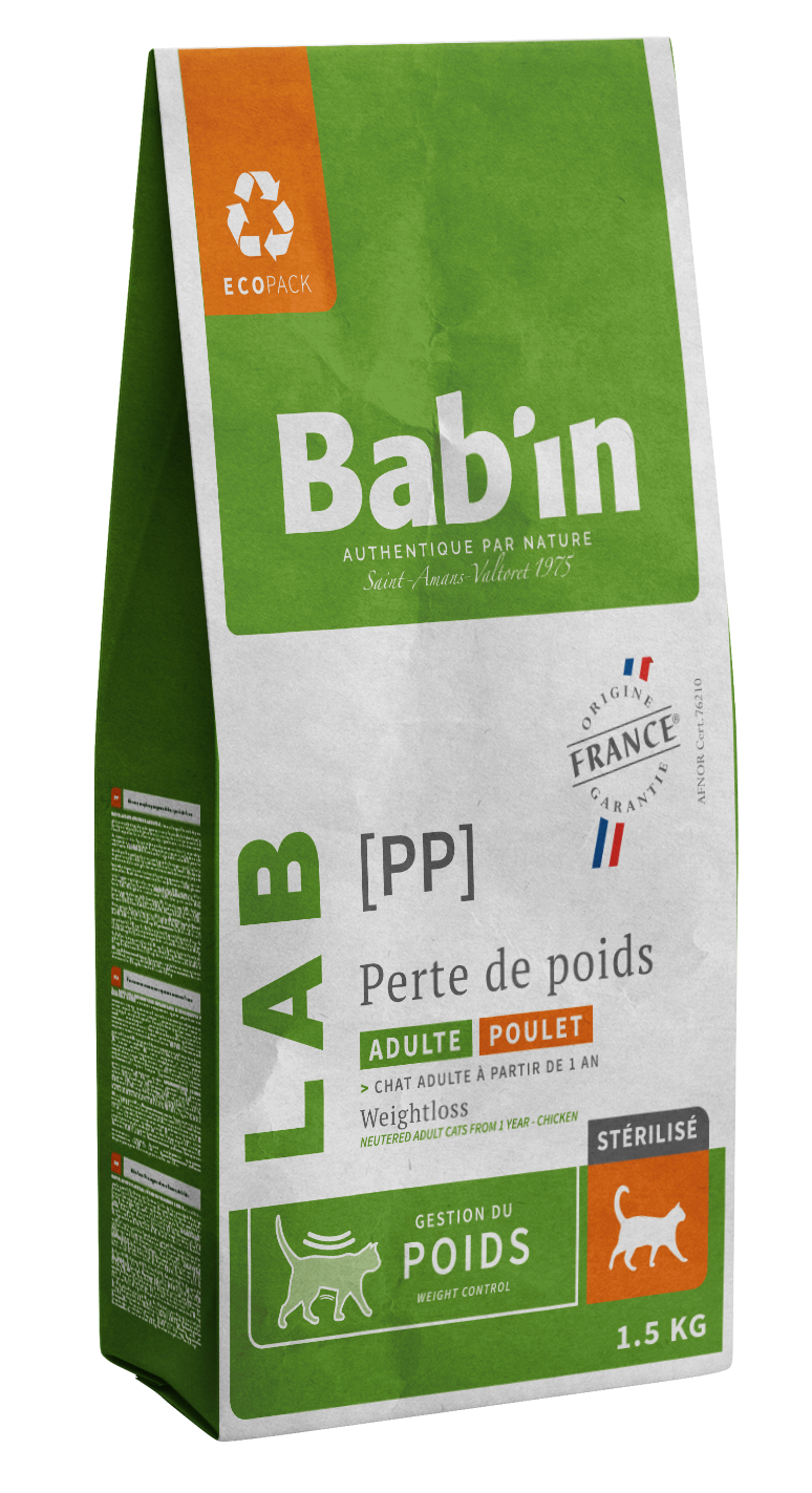 LAB CHAT ADULTE PERTE DE POIDS