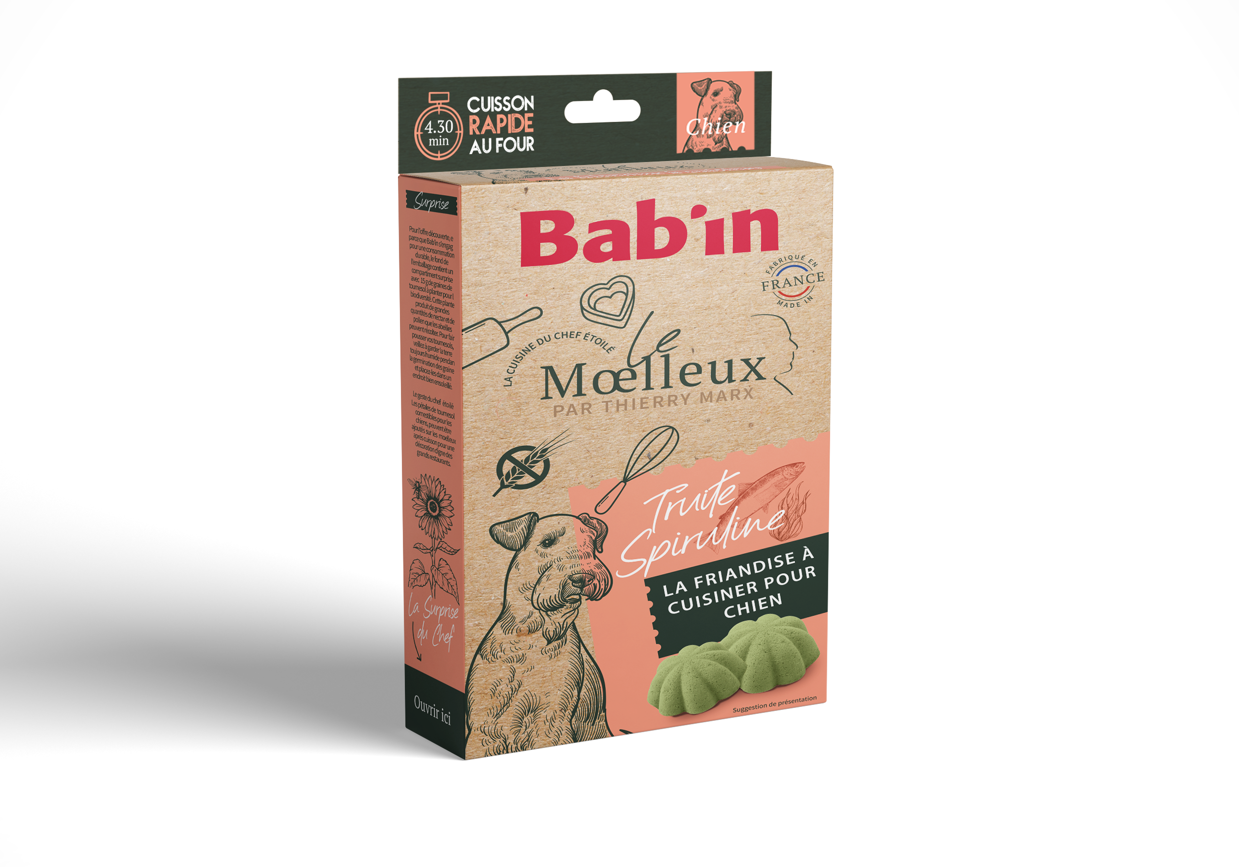 LE MOUELLEUX PACK CHIEN TRUITE/SPIRULINE