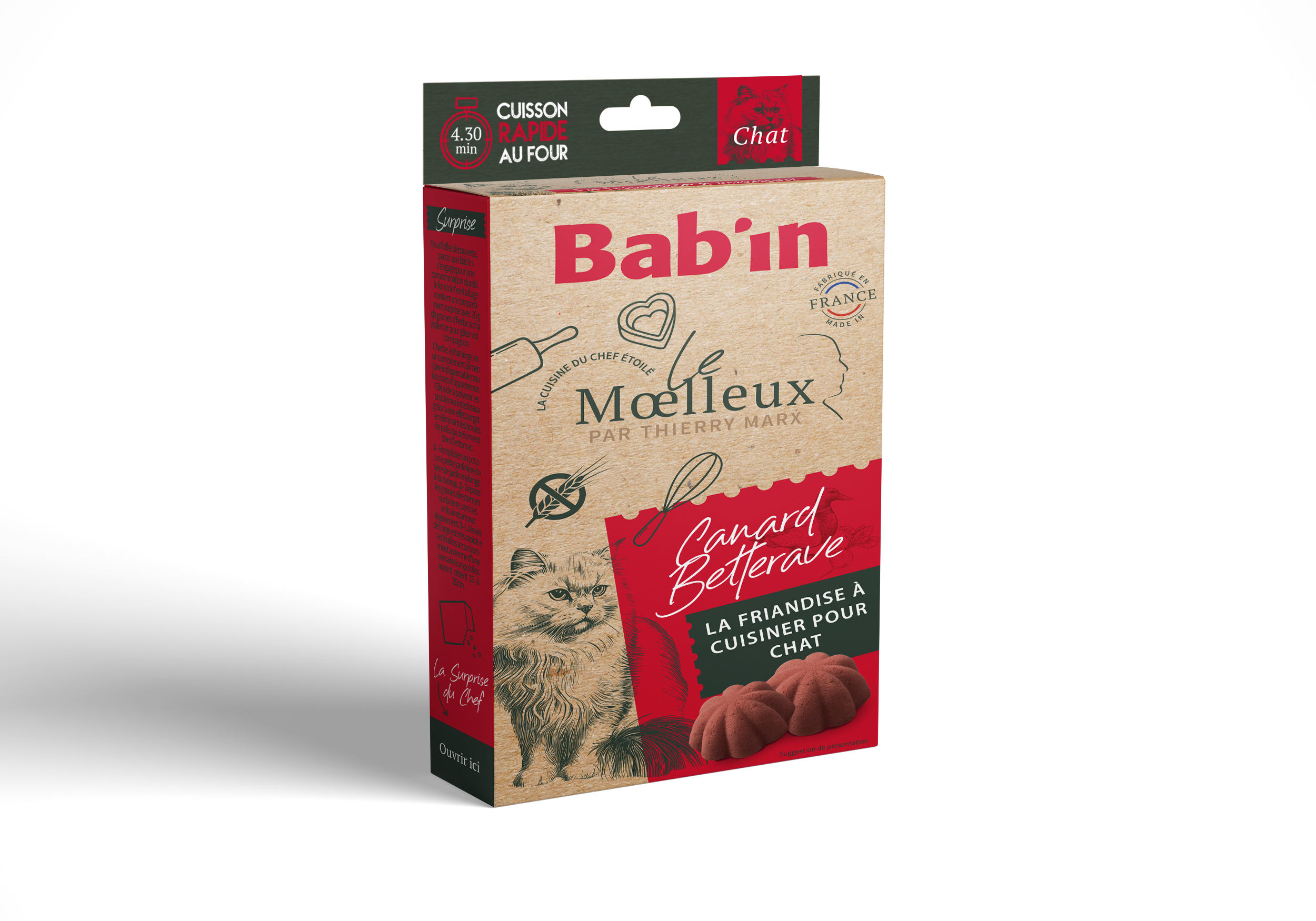 LE MOUELLEUX PACK CHAT CANARD/BETTERAVE